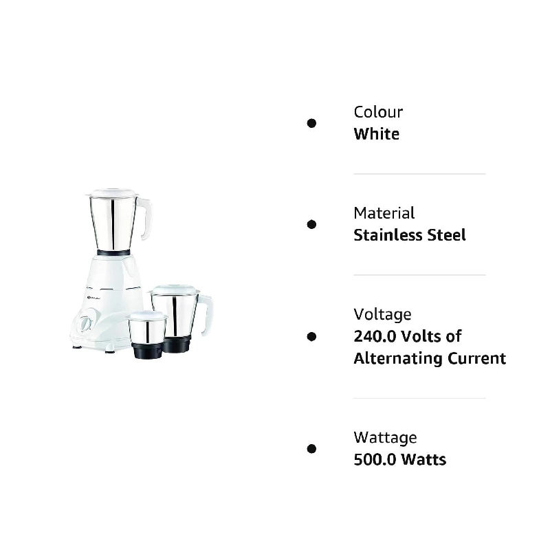 Bajaj Rex Mixer Grinder With Nutri-Pro Features, 500 W-7.webp